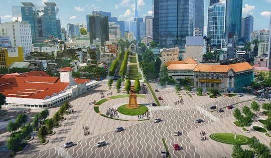 Thành phố giàu nhất Việt Nam dự kiến sẽ hình thành Quảng trường Thời Đại như Mỹ