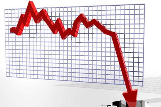 VN-Index bốc hơi 12 điểm, nhóm ngân hàng đồng loạt đỏ lửa cuối phiên