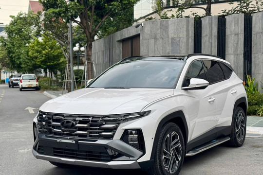 Hyundai Tucson 2025 vừa lăn bánh được 460km đã lên sàn xe cũ, chủ xe đưa ra cam kết cứng: Giá bán có rẻ như cho?