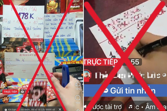 Công an phát cảnh báo về chiêu trò ‘xổ số cào online’