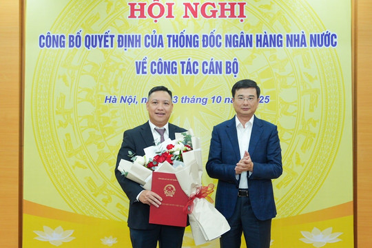 Bổ nhiệm ông Nguyễn Anh Tuấn giữ chức vụ Giám đốc Sở Giao dịch NHNN