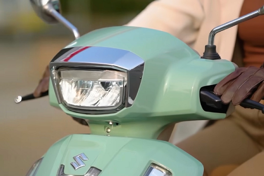 Mẫu xe ga mới của Suzuki: Thiết kế hoài cổ, tiện ích ngập tràn, sẵn sàng cạnh tranh Honda Lead