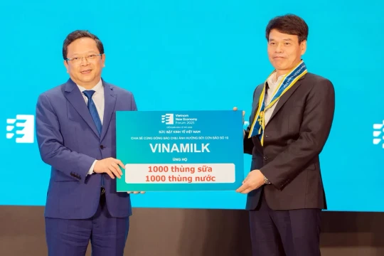 Vinamilk - Doanh nghiệp F&B duy nhất được vinh danh top 10 thương hiệu mạnh Việt Nam 2025