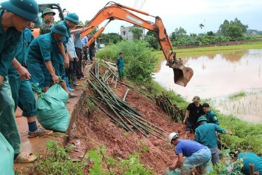 Thông tin vỡ đê ở Bắc Ninh là không chính xác