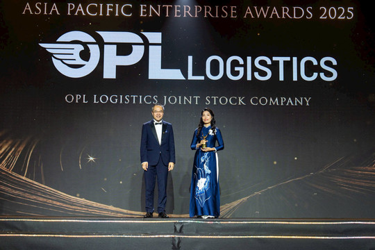 Opl Logistics được vinh danh tại Giải thưởng Doanh nghiệp Châu Á (APEA) 2025