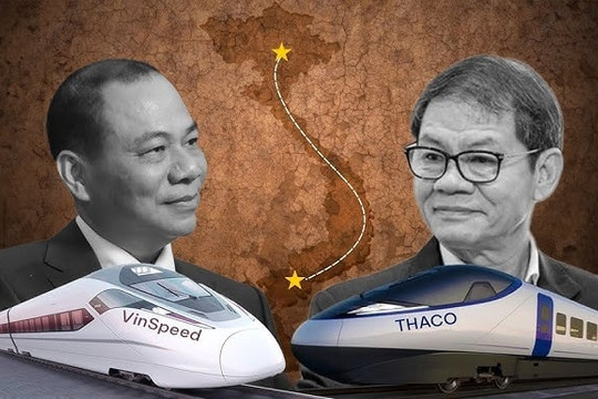 Thủ tướng chỉ đạo chọn nhà đầu tư dự án đường sắt cao tốc 67 tỷ USD mà VinSpeed và THACO cùng xin thực hiện