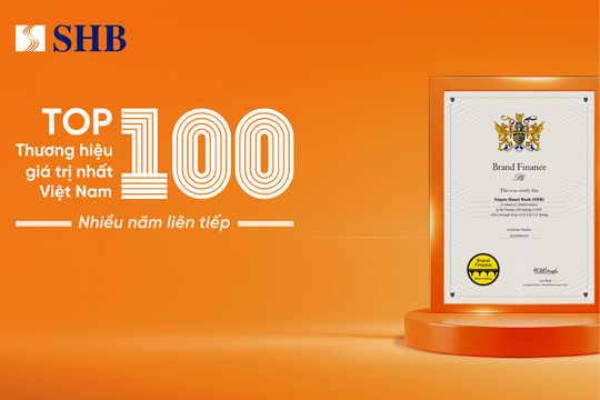 Thương hiệu SHB khẳng định dấu ấn trên thị trường, ấn tượng trong lòng công chúng