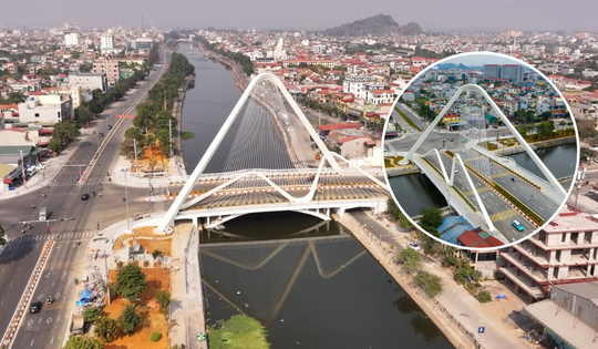 Cây cầu mang biểu tượng bông lau duy nhất của Việt Nam: Điểm nhấn kiến trúc của vùng đất di sản