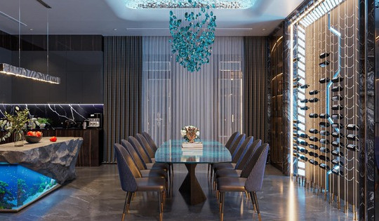Biệt thự bạc tỷ của vợ chồng Phương Oanh và Shark Bình giữa lòng Thủ đô: Thiết kế phong cách châu Âu sang trọng, có hồ bơi riêng