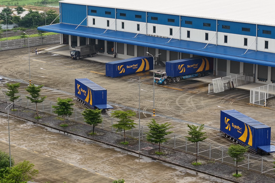 Siêu cảng logistics thông minh của bầu Hiển chính thức kích hoạt kho hàng không kéo dài