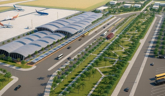 Sân bay 5.000 tỷ tại tỉnh lớn nhất Việt Nam có chuyển động mới