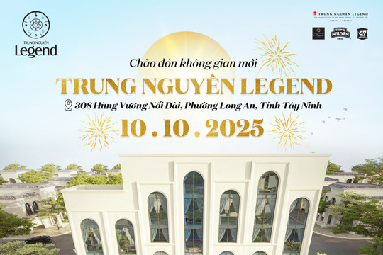 Trung Nguyên Legend của ông Đặng Lê Nguyên Vũ khai trương cửa hàng 'cà phê năng lượng - cà phê đổi đời' tại Tây Ninh