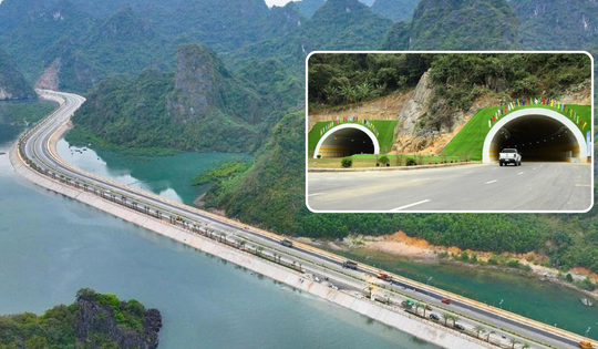 Hầm xuyên núi nằm trên tuyến đường bao biển có phong cảnh đẹp nhất Việt Nam: Thiết kế đặc biệt, kết nối 2 di sản, có 'bóng dáng' của vua hầm Đèo Cả