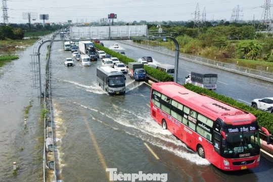 Giải pháp xử lý tình trạng ngập sâu ở cao tốc Hà Nội - Thái Nguyên