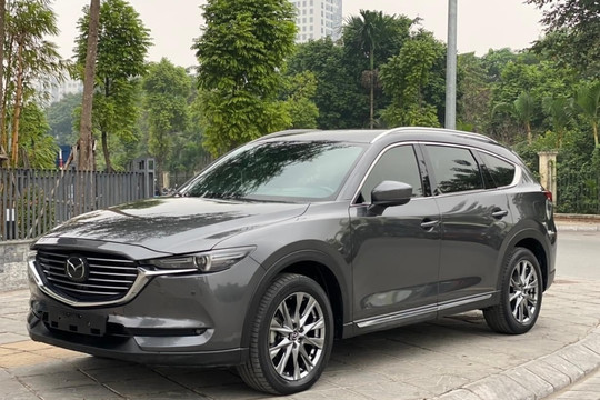 Mazda CX-8 lên sàn xe cũ sau 5 năm lăn bánh, chủ xe chấp nhận lỗ hàng trăm triệu, nói thẳng luôn tình trạng của xe