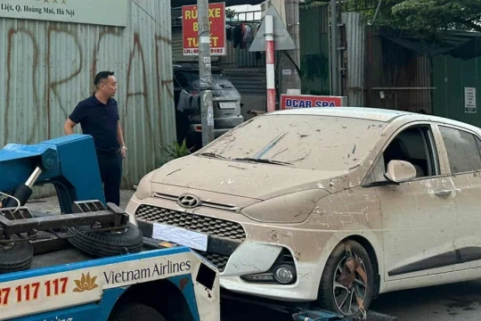 Ô tô bị ngập bùn được xử lý như thế nào?