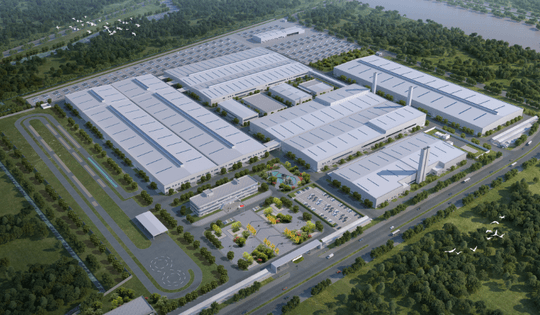 Năm sau, nhà máy sản xuất ô tô công suất 120.000 xe/năm của liên danh Trung Quốc tại Việt Nam chính thức vận hành