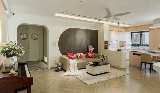 ‘Thay áo mới’ cho căn hộ cũ giữa lòng thành phố: Không gian ấm cúng ai cũng ước ao