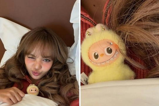 Chỉ một khoảnh khắc selfie cùng Labubu 5,5 tỷ, Lisa khiến 'quái vật dễ thương' hot trở lại