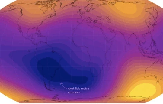 Điều kỳ lạ đang xảy ra với từ trường Trái đất