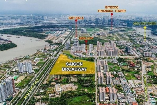 Sơn Kim Land thâu tóm dự án gần 10ha cạnh Thủ Thiêm