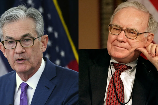 Chủ tịch Fed Powell và tỷ phú Warren Buffett cùng bấm nút 'cảnh báo đỏ' cho Phố Wall: Thị trường sắp bước vào 'vùng nguy hiểm'?