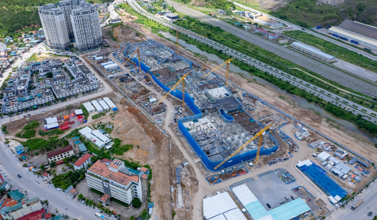 Hiện trạng trung tâm thương mại Aeon Mall hơn 5.000 tỷ tại tỉnh có đường bờ biển dài thứ 3 Việt Nam sau 8 tháng khởi công