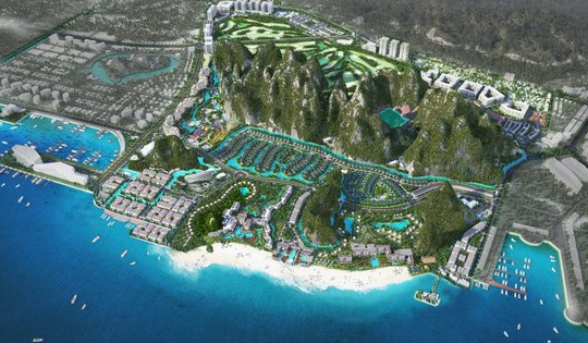 Siêu tổ hợp du lịch nghỉ dưỡng gần 1 tỷ USD tại đặc khu kinh tế đầu tiên của Việt Nam sẽ vận hành từ năm 2029