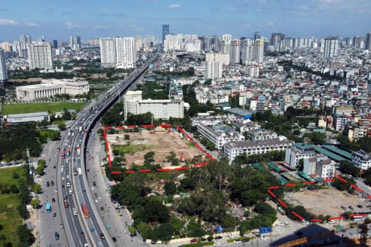 Cận cảnh 2 ô đất xây nhà ở xã hội vừa được Hà Nội giao cho Hacinco