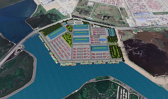 Chính thức mở cảng cạn 550 tỷ, hình thành trục logistics xuyên biên giới Việt Nam – Campuchia