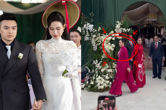 Vì sao vợ Chủ tịch Tập đoàn Sơn Hải không trực tiếp vào nhà Hoa hậu Đỗ Thị Hà đón dâu?