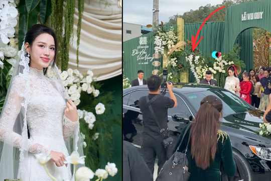 'Đám cưới hào môn' của Hoa hậu Đỗ Thị Hà: Dàn siêu xe tiền tỷ, làm lễ cưới lớn bậc nhất Quảng Trị