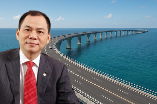 Sau đường sắt tốc độ cao, Vingroup (VIC) muốn bỏ tiền túi nghiên cứu cầu vượt biển Cần Giờ - Vũng Tàu