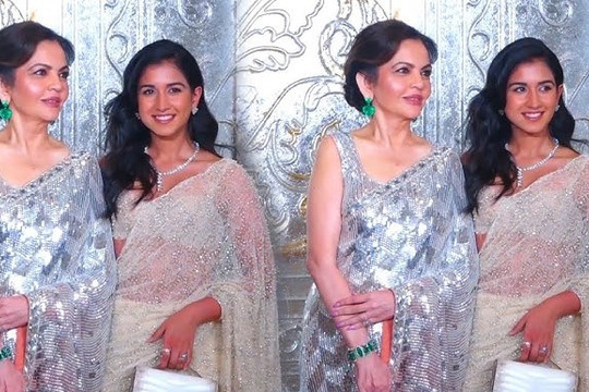 Vợ tỷ phú giàu nhất châu Á xách chiếc túi đính hơn 3.000 viên kim cương