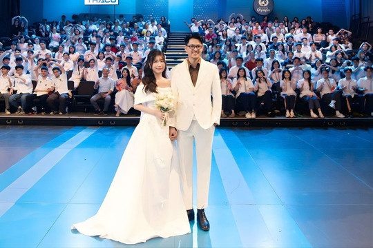 Cặp đôi nên duyên từ Đường lên đỉnh Olympia, 10 năm sau trở lại sân khấu để làm điều đặc biệt này