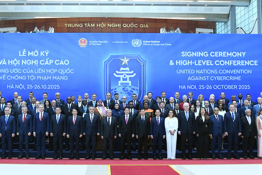 TOÀN CẢNH: Lễ mở ký Công ước Hà Nội