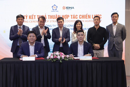 Tổng công ty Thăng Long và EHA Industrial ký kết hợp tác chiến lược, bắt tay phát triển hệ sinh thái hạ tầng khu công nghiệp xanh