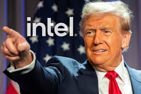 Ông Trump khoe lãi 40 tỷ USD nhờ cổ phiếu Intel