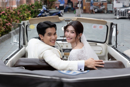 Thân thế đại gia vừa kết hôn với Á hậu Việt đình đám: Có bằng thạc sĩ, từng du học Anh, là CEO khách sạn lớn