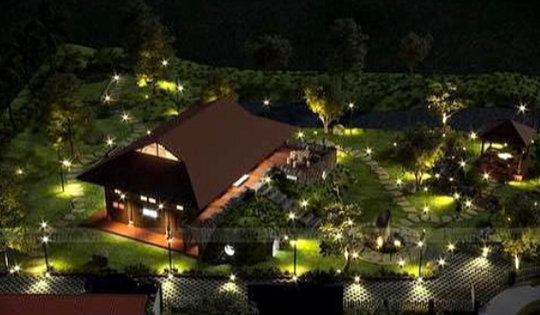 Chiêm ngưỡng căn 'biệt phủ' ở ngoại ô của Cục trưởng Cục Nghệ thuật biểu diễn