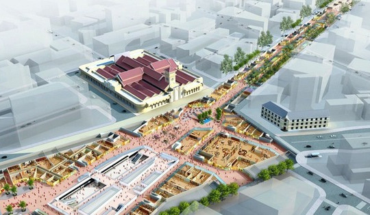 Vingroup muốn xây dựng không gian dưới lòng đất kết nối khu vực chợ Bến Thành