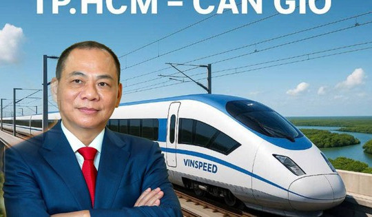 Tuyến đường sắt đô thị TP. HCM - Cần Giờ do VinSpeed đề xuất đầu tư sẽ khởi công vào cuối năm nay