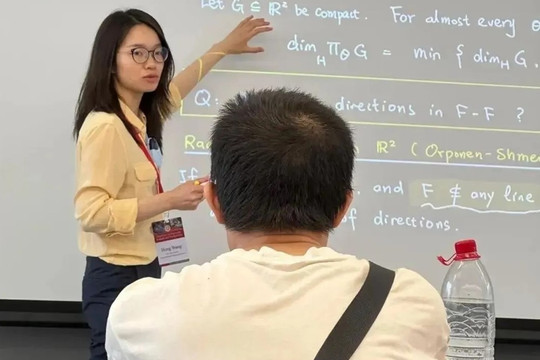 Nữ Giáo sư Toán học sinh năm 1991 vừa giành cú đúp giải thưởng danh giá, là ứng cử viên cho Huy chương Fields 2026