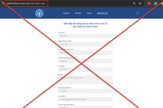 Bảo hiểm xã hội Việt Nam phát cảnh báo quan trọng tới toàn bộ người dùng