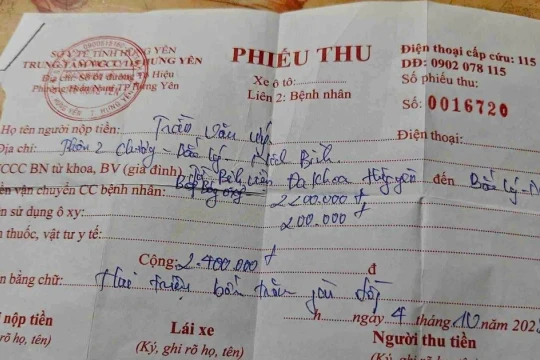 Thu hồi giấy phép Trung tâm cấp cứu 115 Hưng Yên sau ca cấp cứu 'chặt chém'