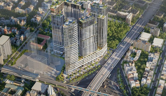 Giá chung cư trung tâm Hà Nội tiếp tục đi lên, luôn dao động ở mức trên 100 triệu đồng/m2