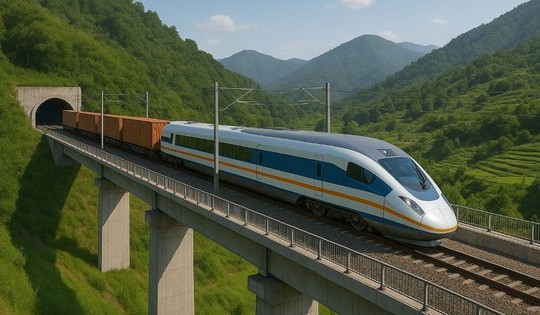 Tuyến đường sắt kết nối 2 thành phố trực thuộc Trung ương với tỉnh miền núi giáp biên sắp khởi công hạng mục 2.300 tỷ