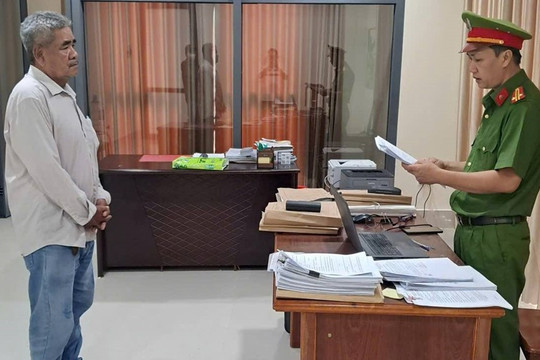 Khởi tố, cấm đi khỏi nơi cư trú với Giám đốc Trần Văn Ba