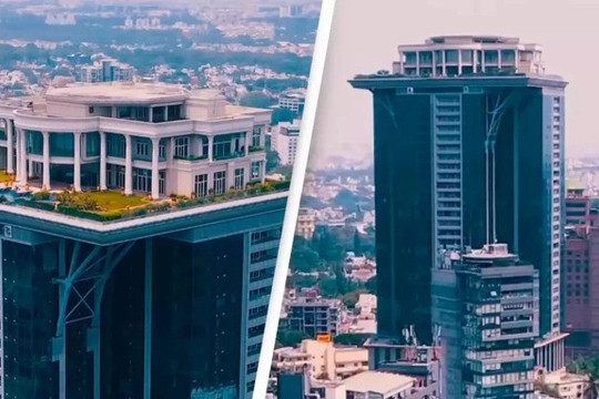 'Cung điện trên mây' gần 500 tỷ được thiết kế giống Nhà Trắng: Nằm ở độ cao 122m, có cả sân trực thăng riêng nhưng gia chủ không thể ở