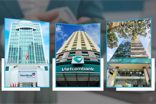 Tín dụng toàn ngành tăng mạnh nhất kể từ 2020: BIDV, Vietcombank, VietinBank chiếm hơn 40% tổng dư nợ